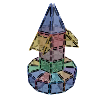 3D-bouwwerk Draaimolen