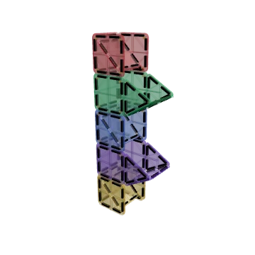 3D-bouwwerk Kleine knikkerbaan